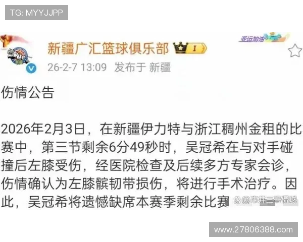 阿不都赛季报销新疆季后赛堪忧